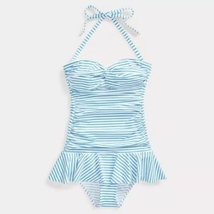NWT Ralph Lauren Striped One Piece